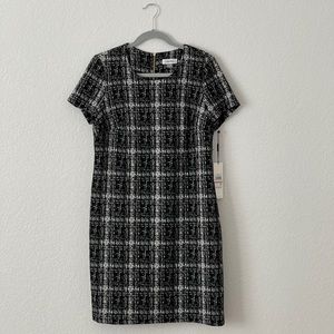 Calvin Klein
Ponte Plaid Short Sleeve Dress 12